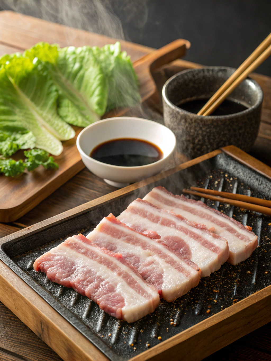 Crispy pork belly with five-spice seasoning